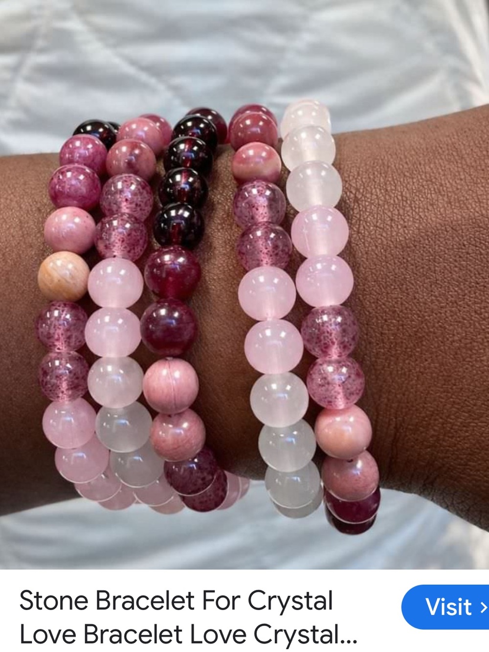 #2641* Prayer: 2 Set of Gold Cross Beaded Bracelet W/Multicolor Accents - Picture 6 of 17